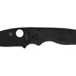 SPYDERCO SHAMAN LW 3.58" BLK PLAIN 5 SPYC229PBBK 1