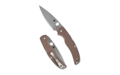 SPYDERCO NATIVE CHIEF 4.08" BRN/SLV 1 SPYDERCO NATIVE CHIEF 4.08" BRN/SLV