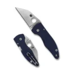 SPYDERCO MICROJIMBO G10 2.45" BLUE 2 SPYC264GPCBL 1