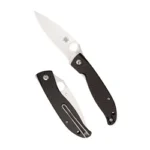 SPYDERCO MANTRA 4 CF 3.34" BLK/SLV 2 SPYC274CFP 1