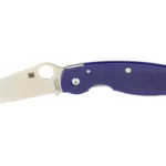 SPYDERCO MILITARY MODEL G-10 BLUE 2 SPYC36GPDBL 1
