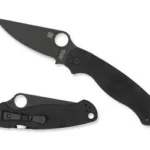 SPYDERCO PARA MILITARY 2 G10 BLK BLD 2 SPYC81GPBK2 1