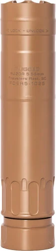 Fde Rugged Razor RUGGED SUPPRESSORS RAZOR 556 - HI-TEMP CERAKOTE FDE - Netti Ammo