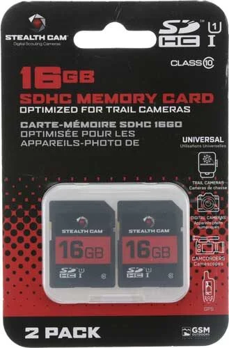 STEALTH CAM SDHC MEMORY CARD - 16GB 2PK SUPER SPEED CLASS 10 2 STEALTH CAM SDHC MEMORY CARD - 16GB 2PK SUPER SPEED CLASS 10 - Image 2