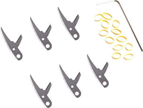 SWHACKER REPLACEMENT BLADES - LEVI MORGAN 2-BLD 100GR CURVED 1 SWHACKER REPLACEMENT BLADES - LEVI MORGAN 2-BLD 100GR CURVED