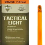 TAC SHIELD TACTICAL LIGHT - STICK 12 HOUR 6" ORANGE 10PK 2 T030860
