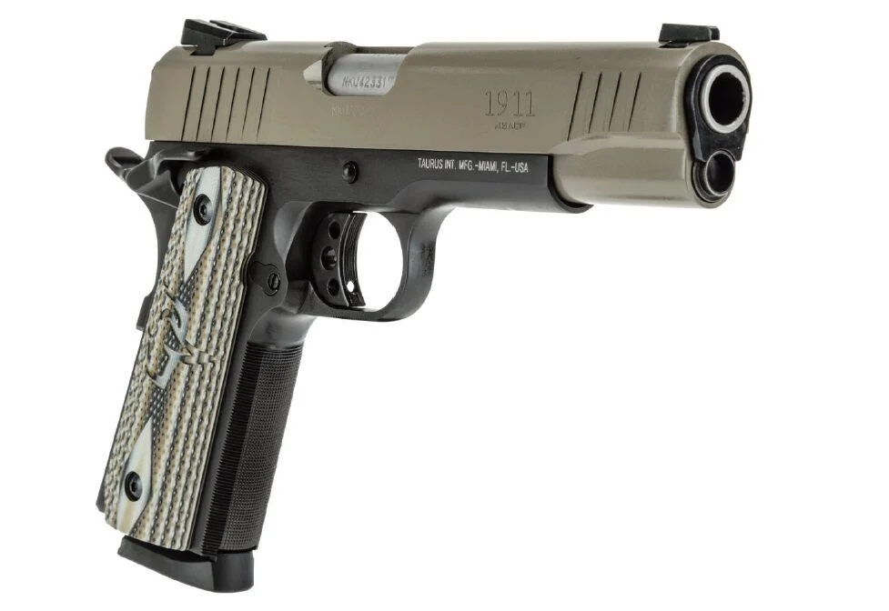 TAURUS 1911FS 45ACP SAND 5" 8+1 AS 1 TAURUS 1911FS 45ACP SAND 5" 8+1 AS
