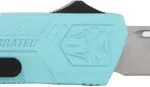 COBRATEC LIGHTWEIGHT OTF - MINT BLUE 3.25" DROP POINT 5 TBCTLWDNS BACK