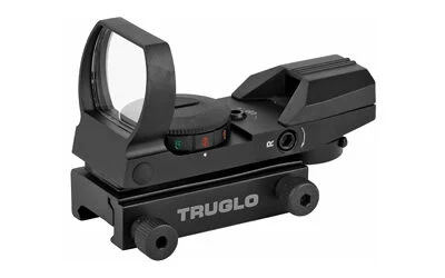 TRUGLO RED DOT OPEN 4 RETICLE BLACK 1 TRUGLO RED DOT OPEN 4 RETICLE BLACK