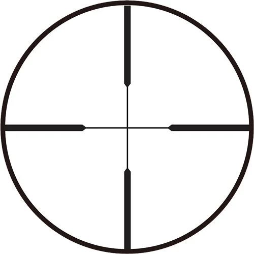 TRUGLO SCOPE BUCKLINE 4X32MM - DUPLEX BLACK W/WEAVER RINGS 2 TRUGLO SCOPE BUCKLINE 4X32MM - DUPLEX BLACK W/WEAVER RINGS - Image 2