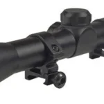 TRUGLO SCOPE BUCKLINE 3-9X32MM - BDC BLACK W/WEAVER RINGS 5 TG85393XB 1 1