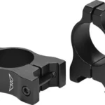 WARNE VAPOR 1" LOW MATTE RINGS - ALUMINUM 2 V400M