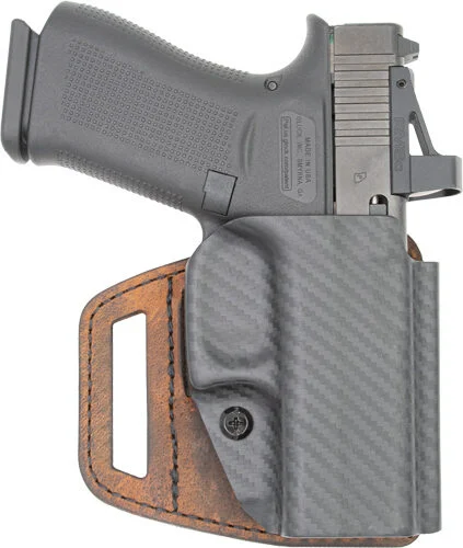 VERSACARRY VSLIDE HOLSTER OWB - HYBRID S&W SHIELD EZ POLY/BRWN 1 VERSACARRY VSLIDE HOLSTER OWB - HYBRID S&W SHIELD EZ POLY/BRWN