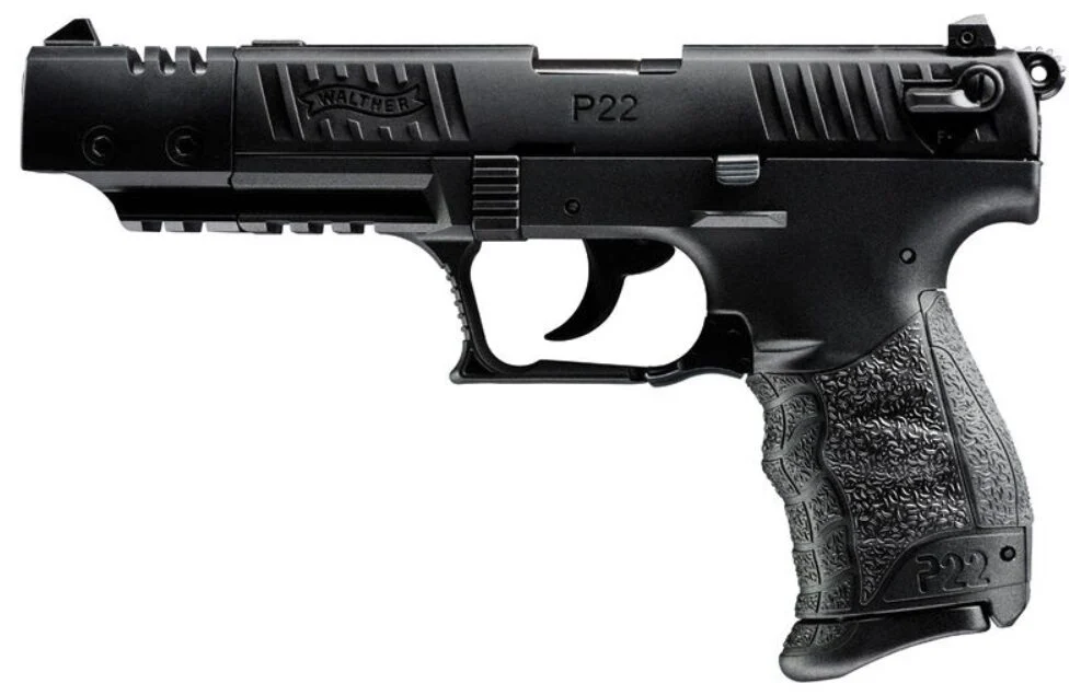 WALTHER ARMS P22 TARGET 22LR 10+1 5" BLK CA 1 WALTHER ARMS P22 TARGET 22LR 10+1 5" BLK CA