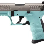WALTHER ARMS P22 22LR NKL/ANGEL BLUE 3.4 CA 2 WA5120362