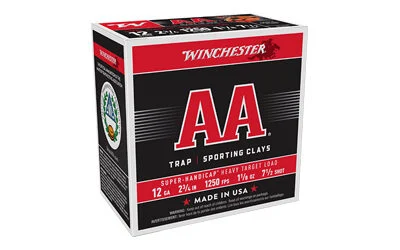 WIN AA SUPER HC 12GA 2.75" #7.5 25/ 1 WIN AA SUPER HC 12GA 2.75" #7.5 25/