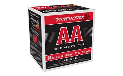 WIN AA SP SPT 28GA 2.75" #7.5 25/250 1 WIN AA SP SPT 28GA 2.75" #7.5 25/250