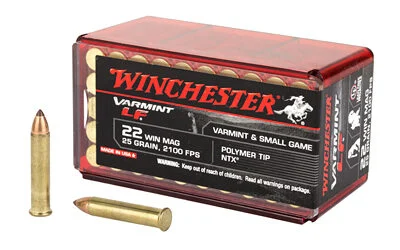 WIN VARMINT LF 22WMR 25GR NTX 50/ 1 WIN VARMINT LF 22WMR 25GR NTX 50/