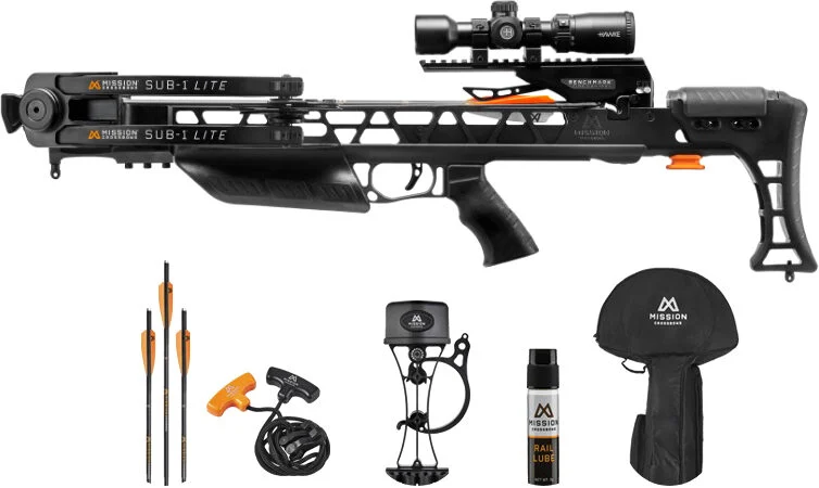 MISSION CROSSBOW SUB-1 LITE - PACKAGE 335FPS BLACK 2 MISSION CROSSBOW SUB-1 LITE - PACKAGE 335FPS BLACK - Image 2