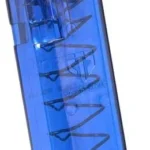 ETS MAGAZINE FOR GLOCK 9MM - 15RD TRANS BLUE FITS 19/26 2 ZGLK19BLU