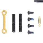 GUNTEC AR15 ANTI ROTATION - PIN SET ANODIZED GOLD 2 ZGTARPGOLD