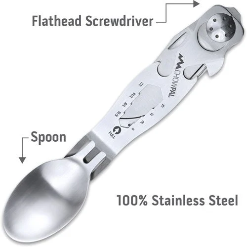 OUTDOOR EDGE CHOWPAL MEALTIME - MULTITOOL W/KNIFE & ORNG POUCH 3 OUTDOOR EDGE CHOWPAL MEALTIME - MULTITOOL W/KNIFE & ORNG POUCH - Image 3