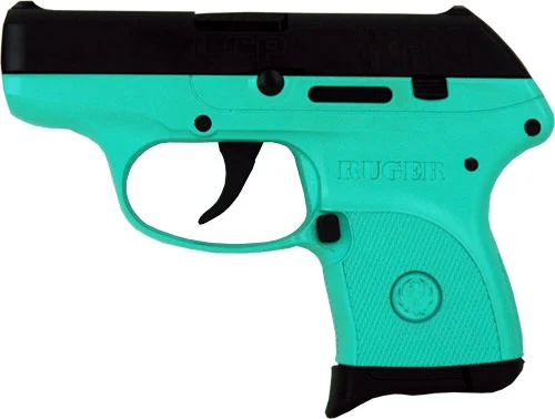 RUGER LCP 380ACP 6-SHOT FS - BLUED/SLD TURQUOIS FRM (TALO) 2 RUGER LCP 380ACP 6-SHOT FS - BLUED/SLD TURQUOIS FRM (TALO) - Image 2