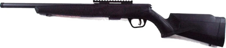 SAVAGE B22FV-SR MAGNUM 22WMR - 16.25" HVY BBL THREADED BL SYN