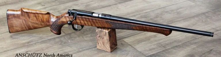 ANSCHUTZ 1712 AV SILHOUETTE - 22LR 18" BLUED MONTE-CARLO