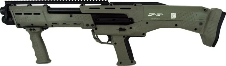 DP-12 12 GA DOUBLE BARREL PUMP - SHOTGUN 16 RDS OLIVE DRAB