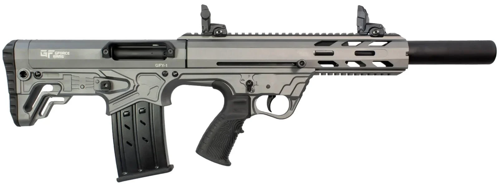 GFORCE ARMS GFY1 12/18.5 GRY/BLK 5+1 1 GFORCE ARMS GFY1 12/18.5 GRY/BLK 5+1