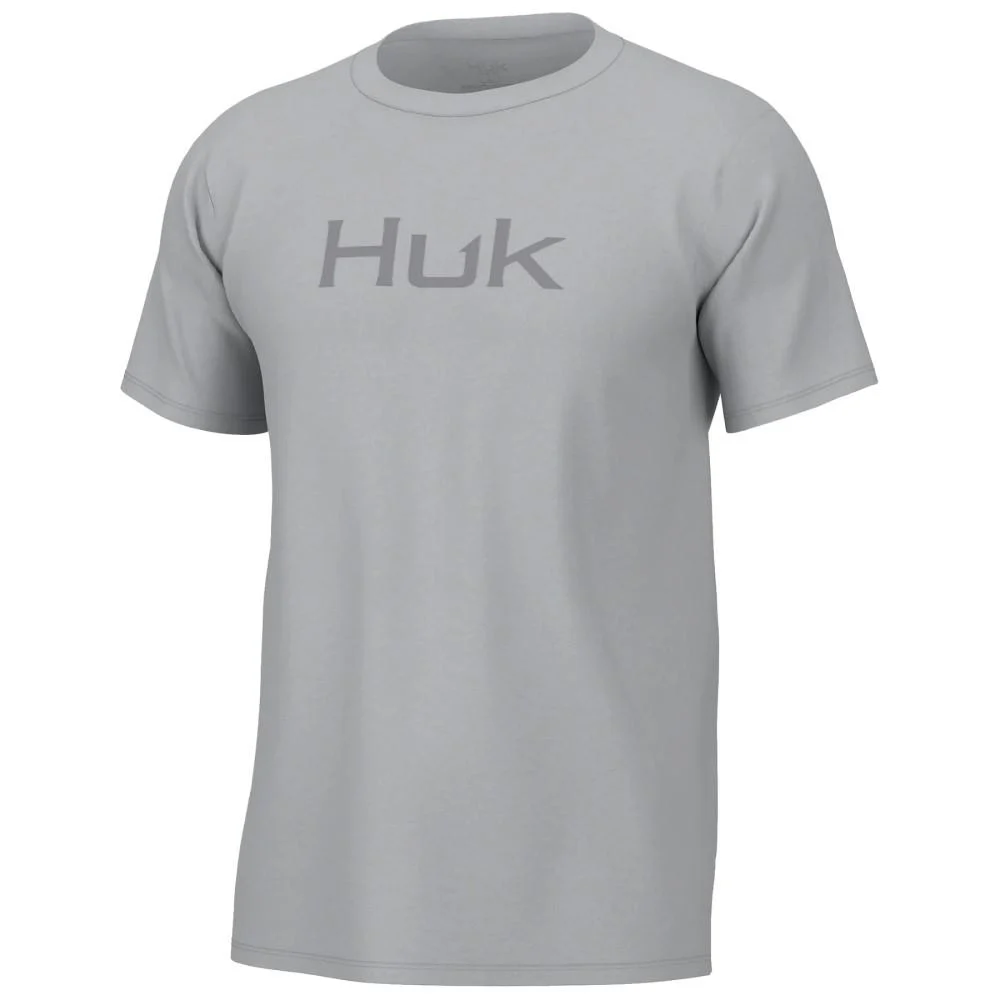 Huk Logo Short Sleeve Shirt Harbor Mist S 1 Huk Logo Short Sleeve Shirt Harbor Mist S