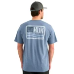 Huk Born Wave Short Sleeve Shirt Stormy Blue 2XL 2 https3A2F2Fmedia.chattanoogashooting.com2Fimages2Fproduct2FATH1000605415XXL2FATH1000605415 1 4
