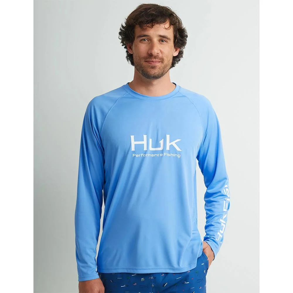 Huk Vented Pursuit Long Sleeve Shirt Marolina Blue 2XL 1 Huk Vented Pursuit Long Sleeve Shirt Marolina Blue 2XL
