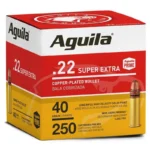 https3A2F2Fmedia.chattanoogashooting.com2Fimages2Fproduct2FAU1B2211002Faguila super extra high velocity rifle ammunition 22 lr 40gr cpsp 1255 fps 250 ct au1b221100