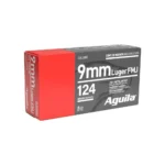Aguila Handgun Ammunition 9mm Luger 124 gr FMJ 1115 fps 50/ct 2 https3A2F2Fmedia.chattanoogashooting.com2Fimages2Fproduct2FAU1E0921102FAU1E092110 Centerfire