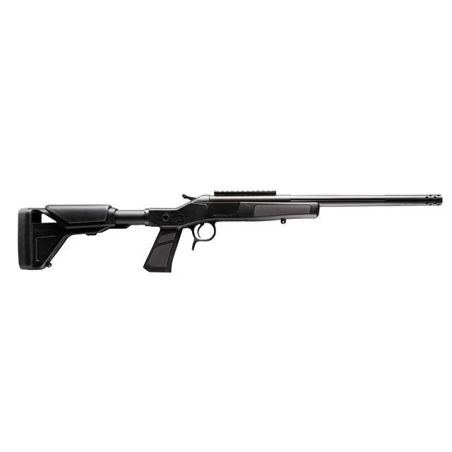 CVA Scout XP-SB Rifle 6mm ARC Single Shot 16.5" Threaded Fluted Stainless Steel Barrel w/Graphite Black Stock 1 CVA Scout XP-SB Rifle 6mm ARC Single Shot 16.5" Threaded Fluted Stainless Steel Barrel w/Graphite Black Stock