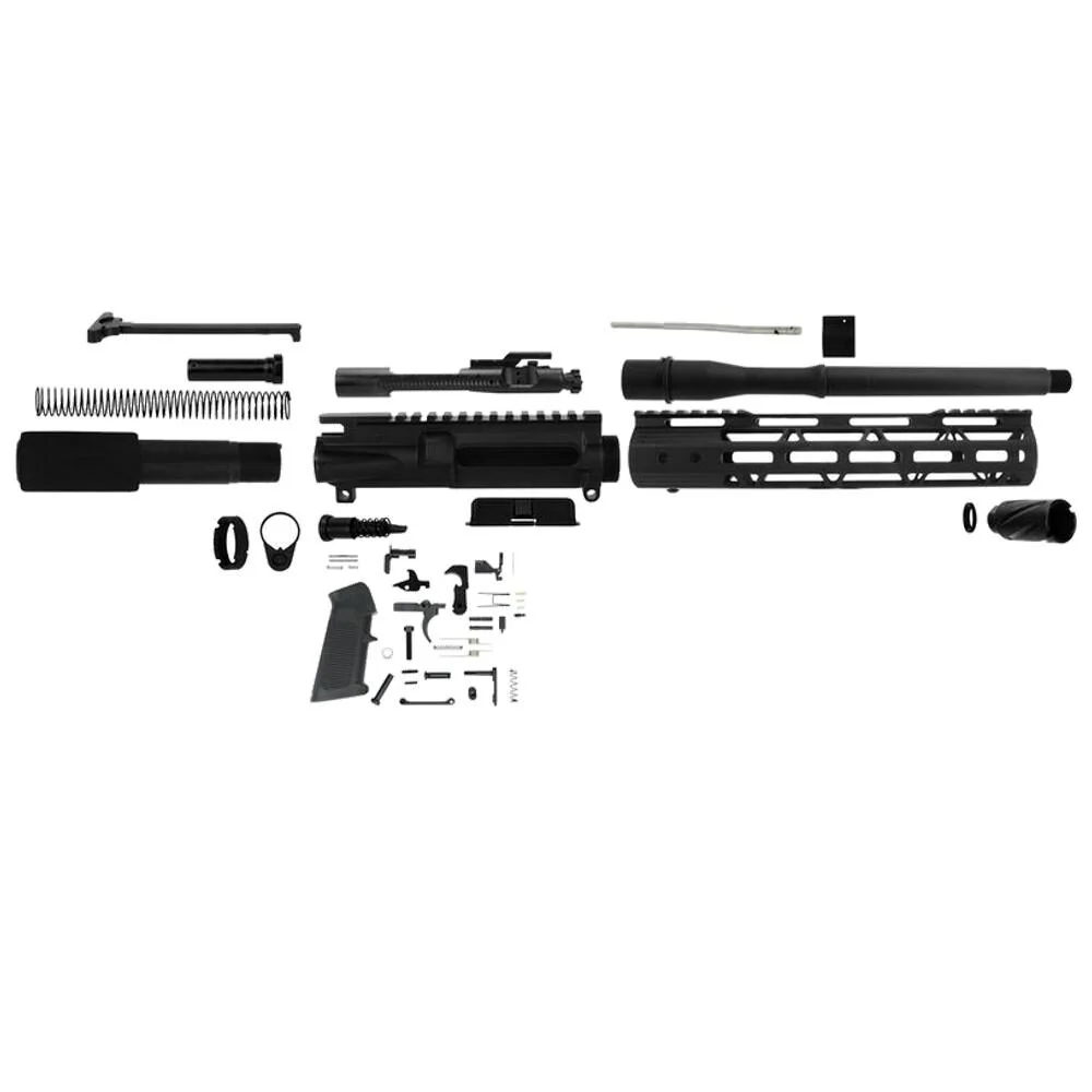 TacFire 10.5" Unassembled AR 300 Blackout Pistol Build Kit with Lower Parts Kit 1 TacFire 10.5" Unassembled AR 300 Blackout Pistol Build Kit with Lower Parts Kit