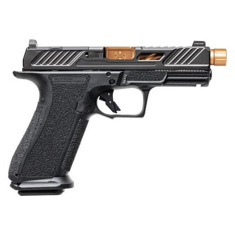 Shadow Systems XR920 Elite Optic Cut Handgun 9mm Luger 17rd Magazine 5.5" Threaded Bronze Barrel Black Grip 1 Shadow Systems XR920 Elite Optic Cut Handgun 9mm Luger 17rd Magazine 5.5" Threaded Bronze Barrel Black Grip
