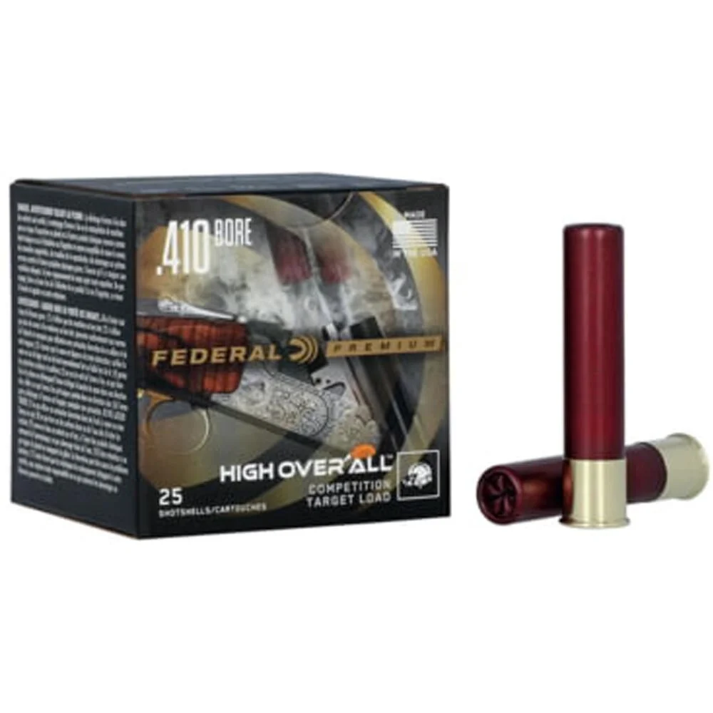 FEDERAL PREMIUM HOA 410 2 1/2 IN 1/2OZ 1200 FPS MAX 8 AMMO 25RD 1 FEDERAL PREMIUM HOA 410 2 1/2 IN 1/2OZ 1200 FPS MAX 8 AMMO 25RD