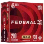 Federal Champion Training Handgun Ammunition .45 ACP 230 gr FMJ 890 fps 200/ct 2 https3A2F2Fmedia.chattanoogashooting.com2Fimages2Fproduct2FFAWM523322FFAWM52332 1