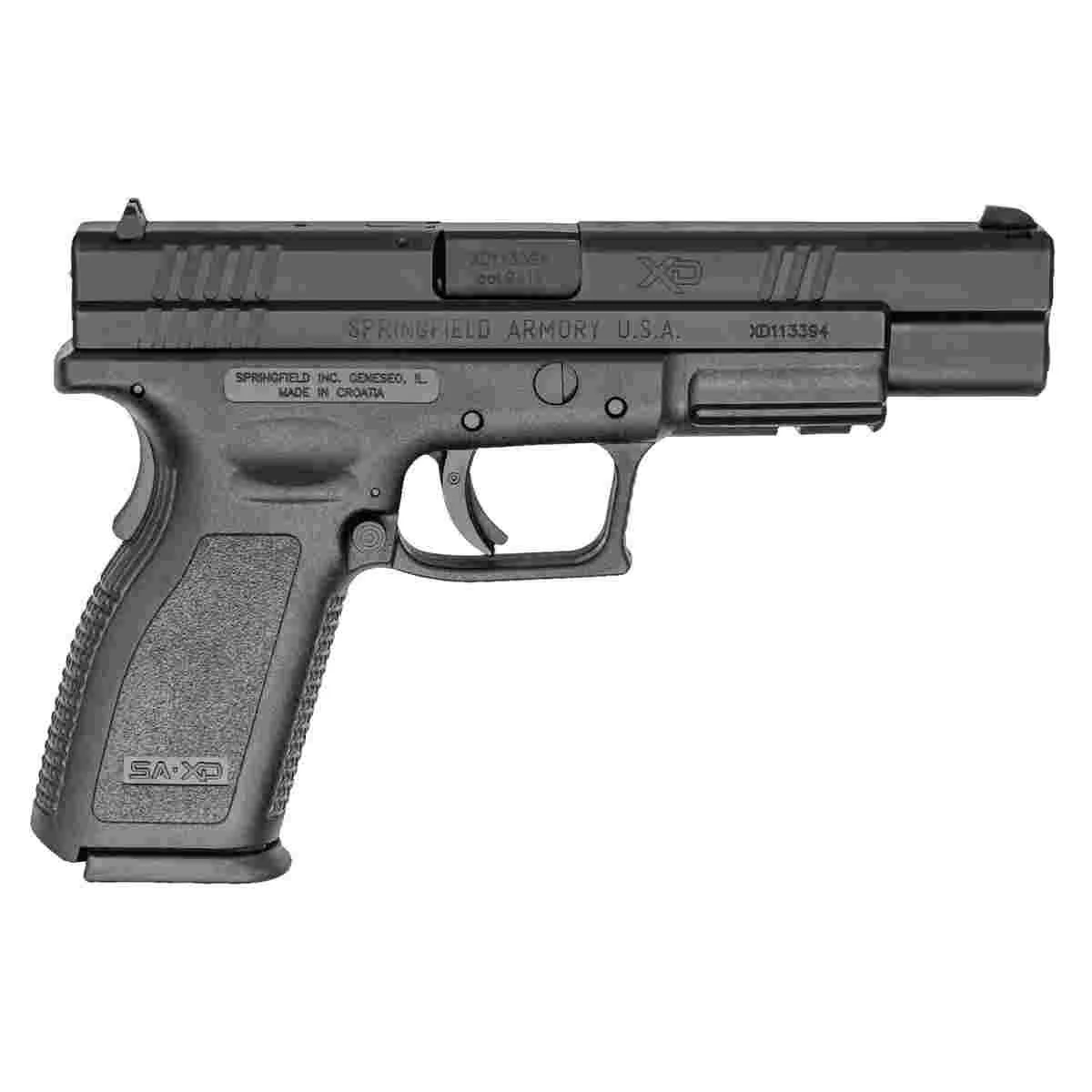 Springfield XD Tactical Low Capacity Handgun 9mm Luger 10rd Magazines(2) Black Finish 1 Springfield XD Tactical Low Capacity Handgun 9mm Luger 10rd Magazines(2) Black Finish