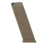 Glock Gen5 Factory Magazine Coyote G17 G17L G19 G19X G26 G34 9mm Luger 17/rd Bulk 2 https3A2F2Fmedia.chattanoogashooting.com2Fimages2Fproduct2FGL390542FGL39054