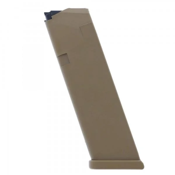 Glock Gen5 Factory Magazine Coyote G17 G17L G19 G19X G26 G34 9mm Luger 17/rd Bulk 1 Glock Gen5 Factory Magazine Coyote G17 G17L G19 G19X G26 G34 9mm Luger 17/rd Bulk