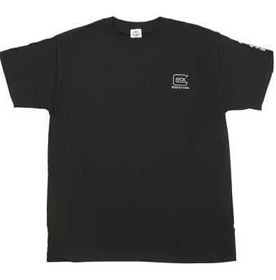 Glock Factory T-Shirt Black with Silver Logo 3XL 1 Glock Factory T-Shirt Black with Silver Logo 3XL
