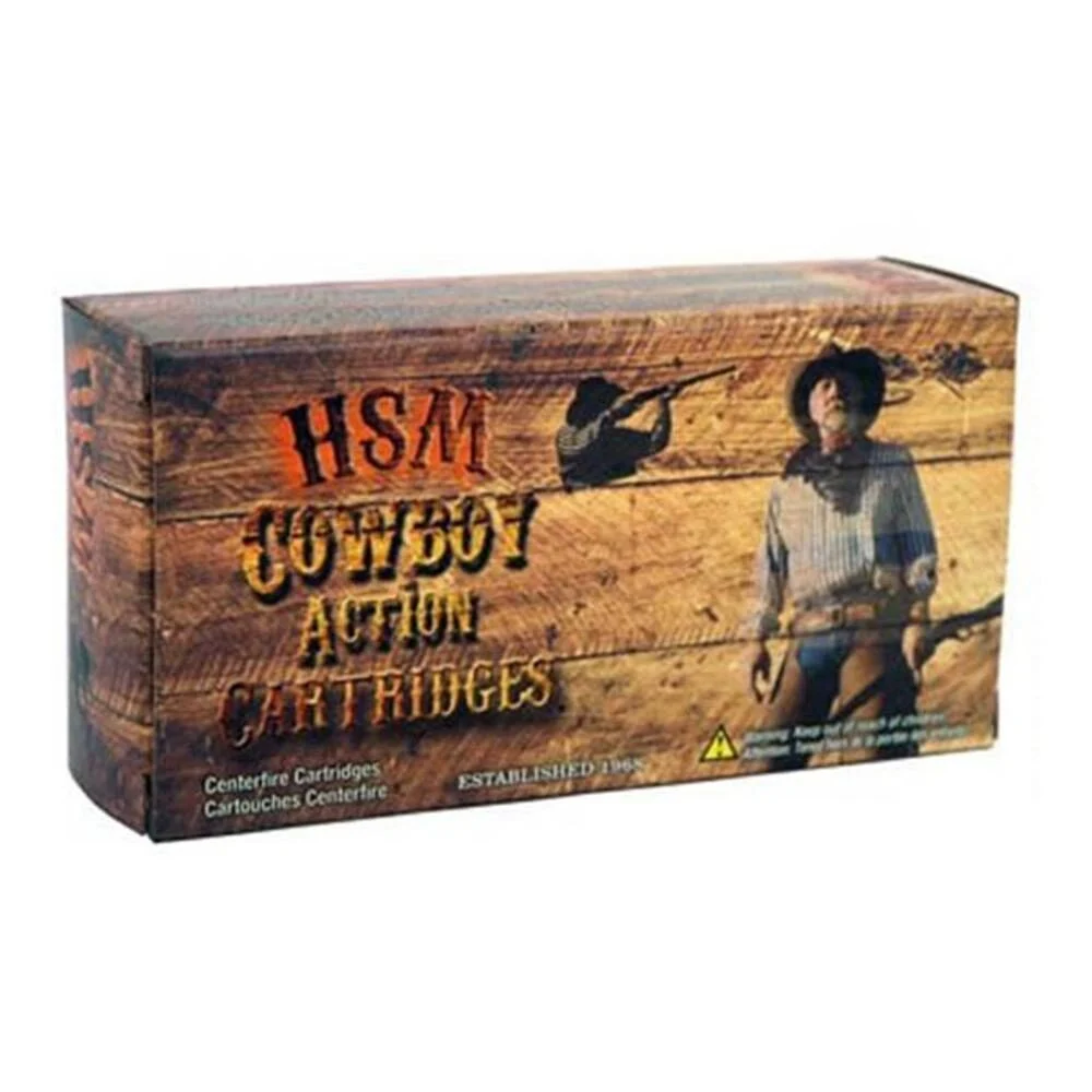 HSM Cowboy Action Hard Cast Handgun Ammunition .44 S&W Spl 200gr RNFP 850 fps 50/ct 1 HSM Cowboy Action Hard Cast Handgun Ammunition .44 S&W Spl 200gr RNFP 850 fps 50/ct