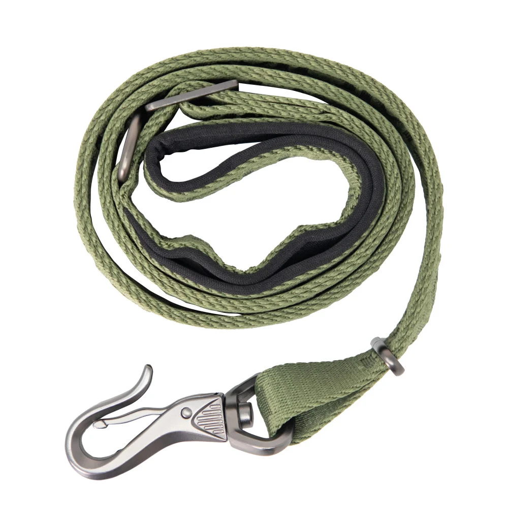MoMarsh Adjustable Dog Leash 47"-72" Cypress Green 1 MoMarsh Adjustable Dog Leash 47"-72" Cypress Green