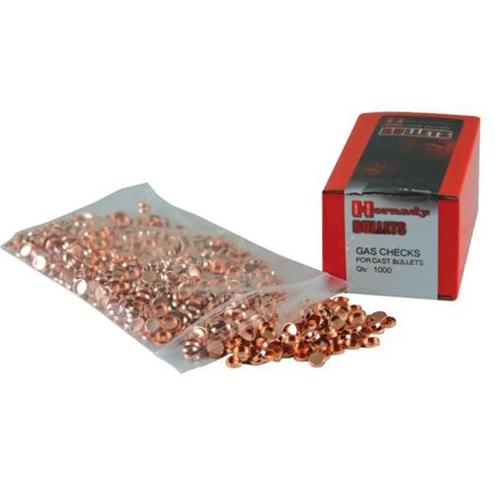 Hornady Crimp-On Gas Checks for Cast Bullets .25 cal 1000/ct 1 Hornady Crimp-On Gas Checks for Cast Bullets .25 cal 1000/ct