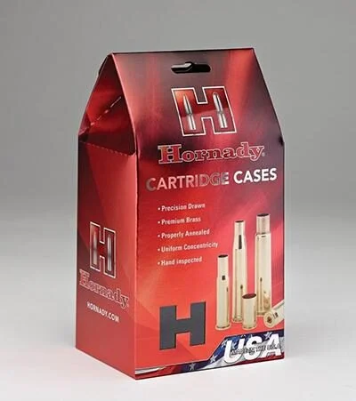 Hornady Unprimed Brass Rifle Cartridge Cases .30-40 KRAG 50/rd 1 Hornady Unprimed Brass Rifle Cartridge Cases .30-40 KRAG 50/rd