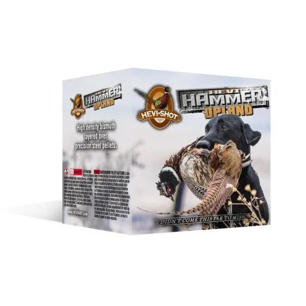 HEVI-Shot HEVI-Hammer Upland Shotshells 20 ga 3" 7/8oz #5 1325 fps 25/ct 1 HEVI-Shot HEVI-Hammer Upland Shotshells 20 ga 3" 7/8oz #5 1325 fps 25/ct